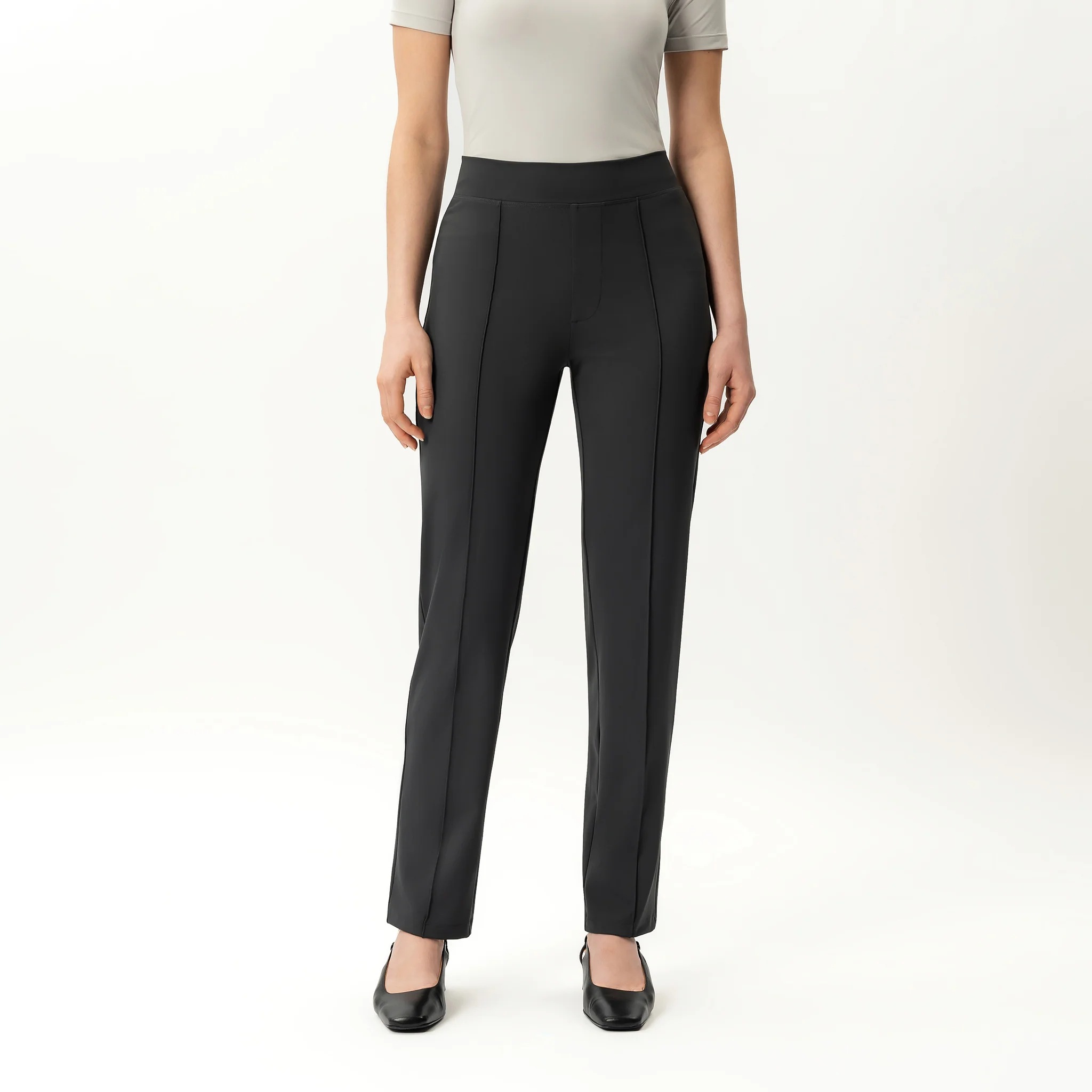 Asana Slim Front Crease Trouser