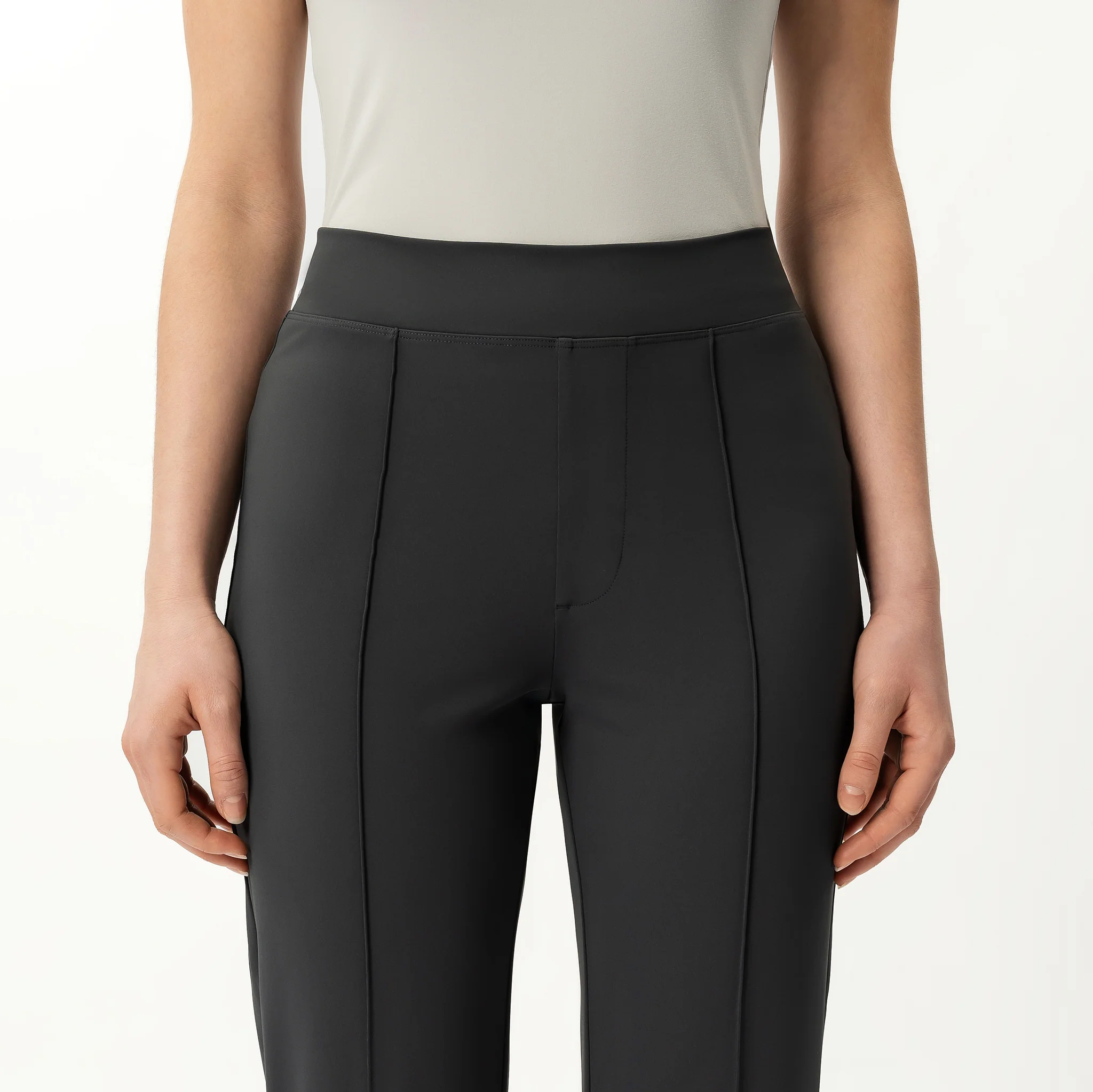 Asana Slim Front Crease Trouser - Image 5