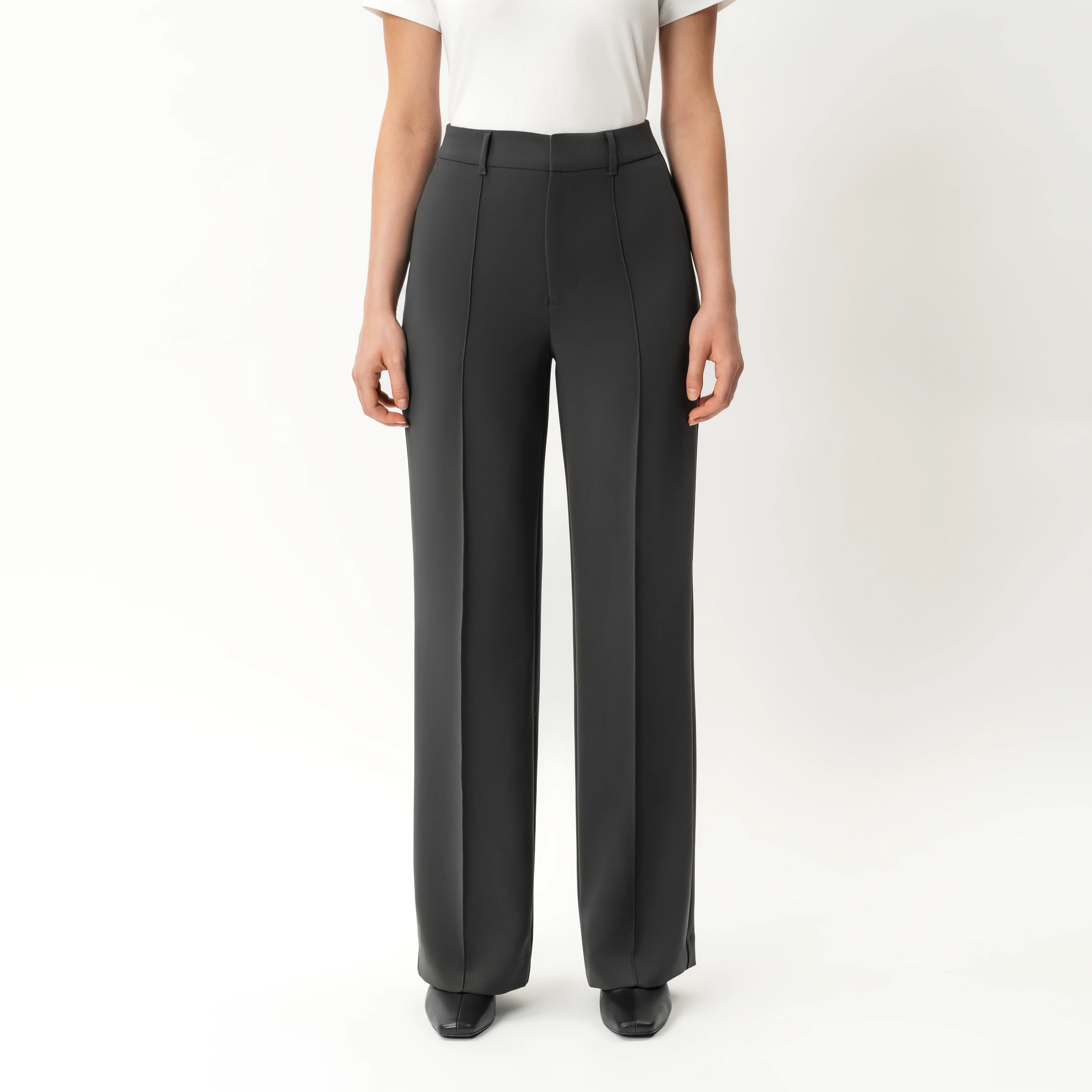 Crepe Relaxed Trouser