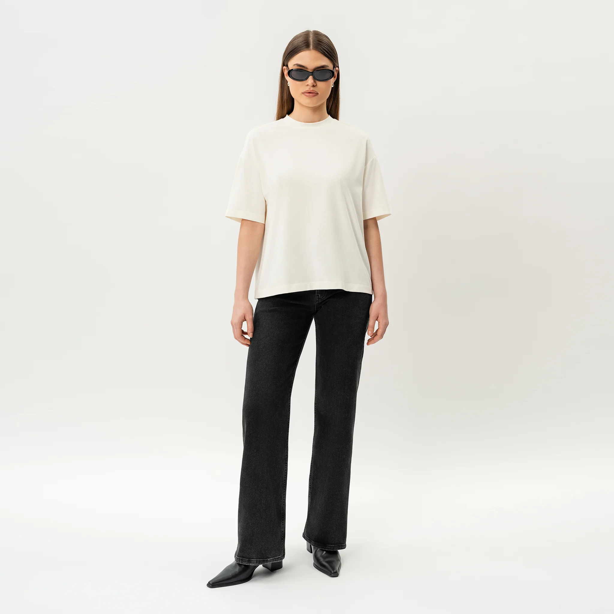 Oversized Boxy Pima T-shirt - Image 2