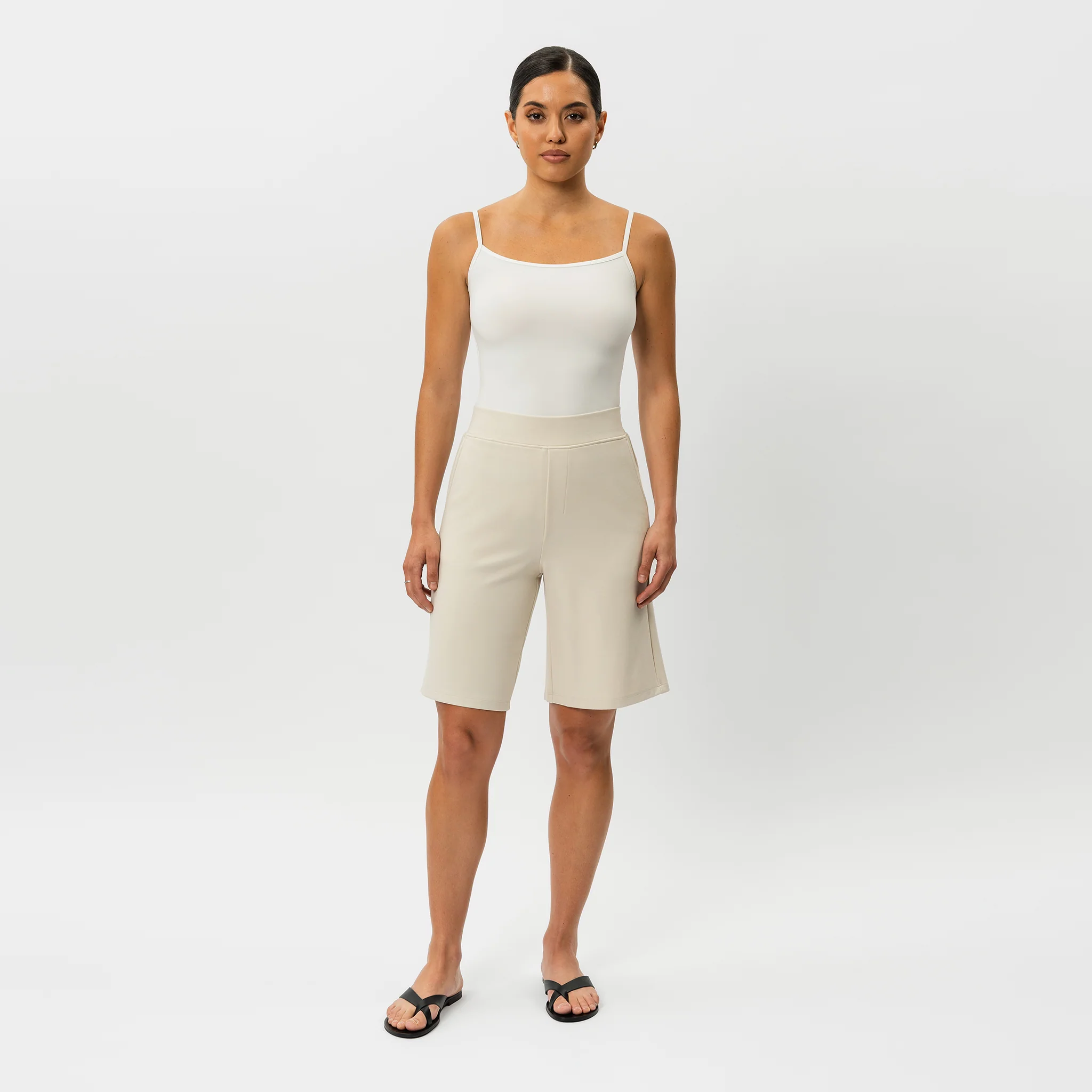 Light Ponte Shorts - Image 40